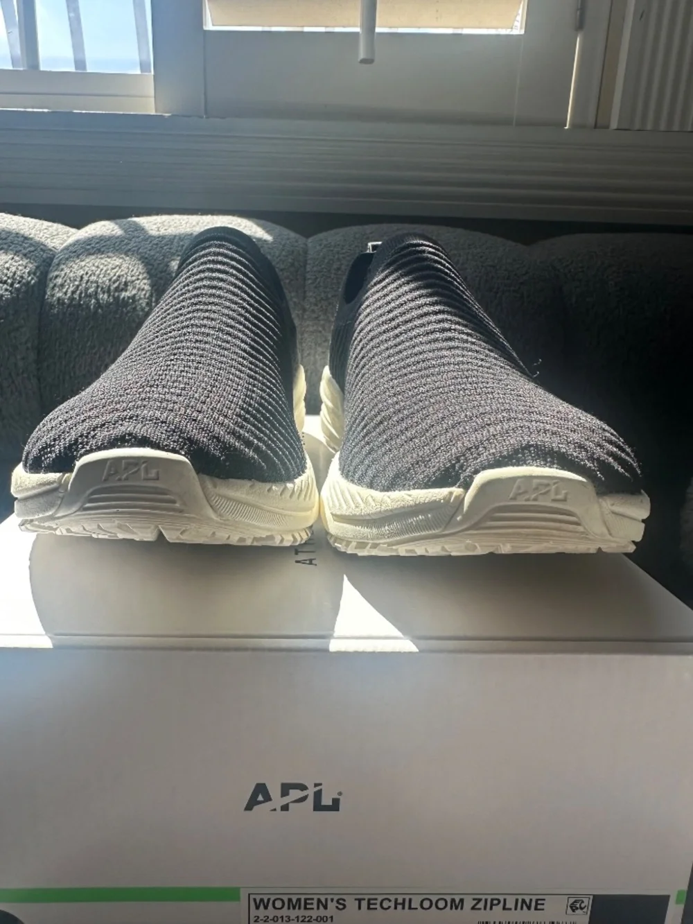 APL Women's TechLoom Traveler in Black size 8